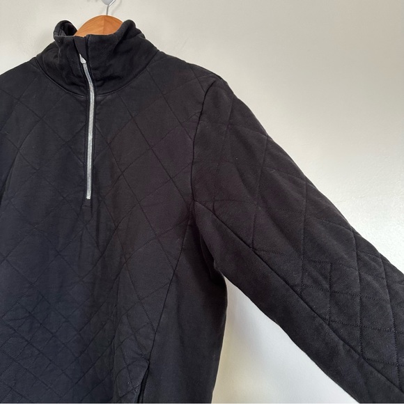 Lululemon Women's Forever Warm Quilted Quarter Zip Pullover Sweatshirt Size 10 - Picture 5 of 15
